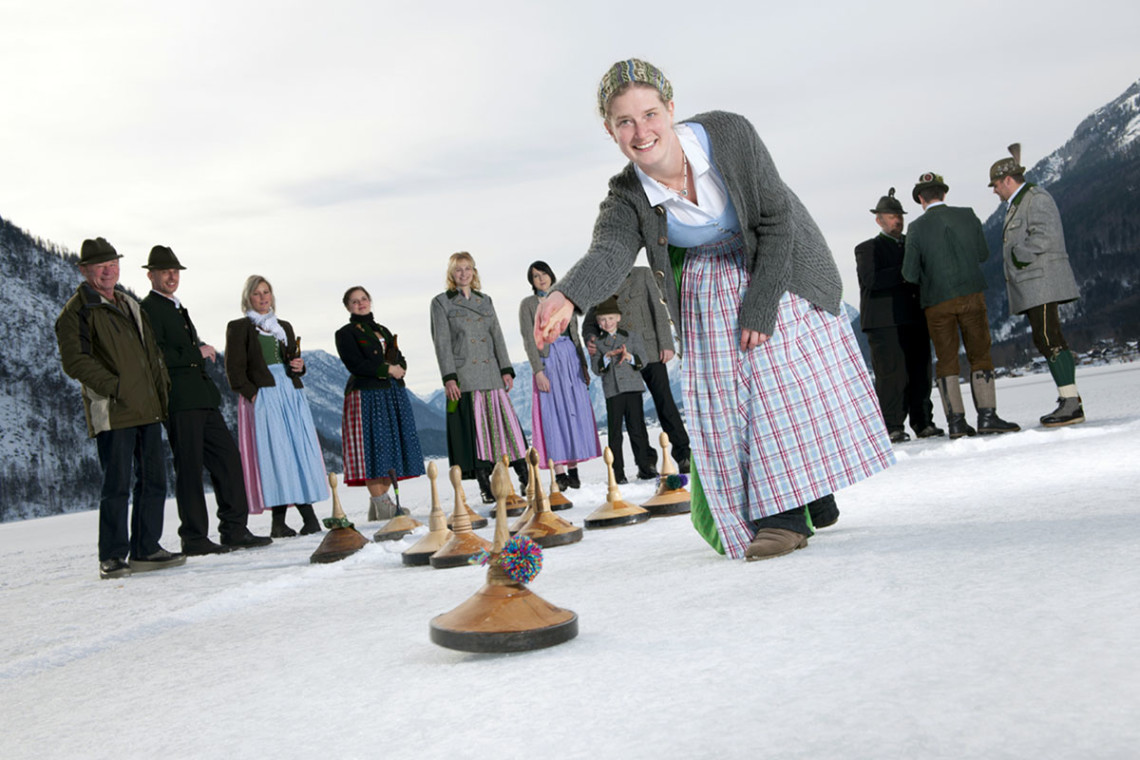 Eisstockschießen - Winterurlaub & Skiurlaub in Flachau, Salzburger Land, Ski amadé - Ferienwohnung im Haus Maier