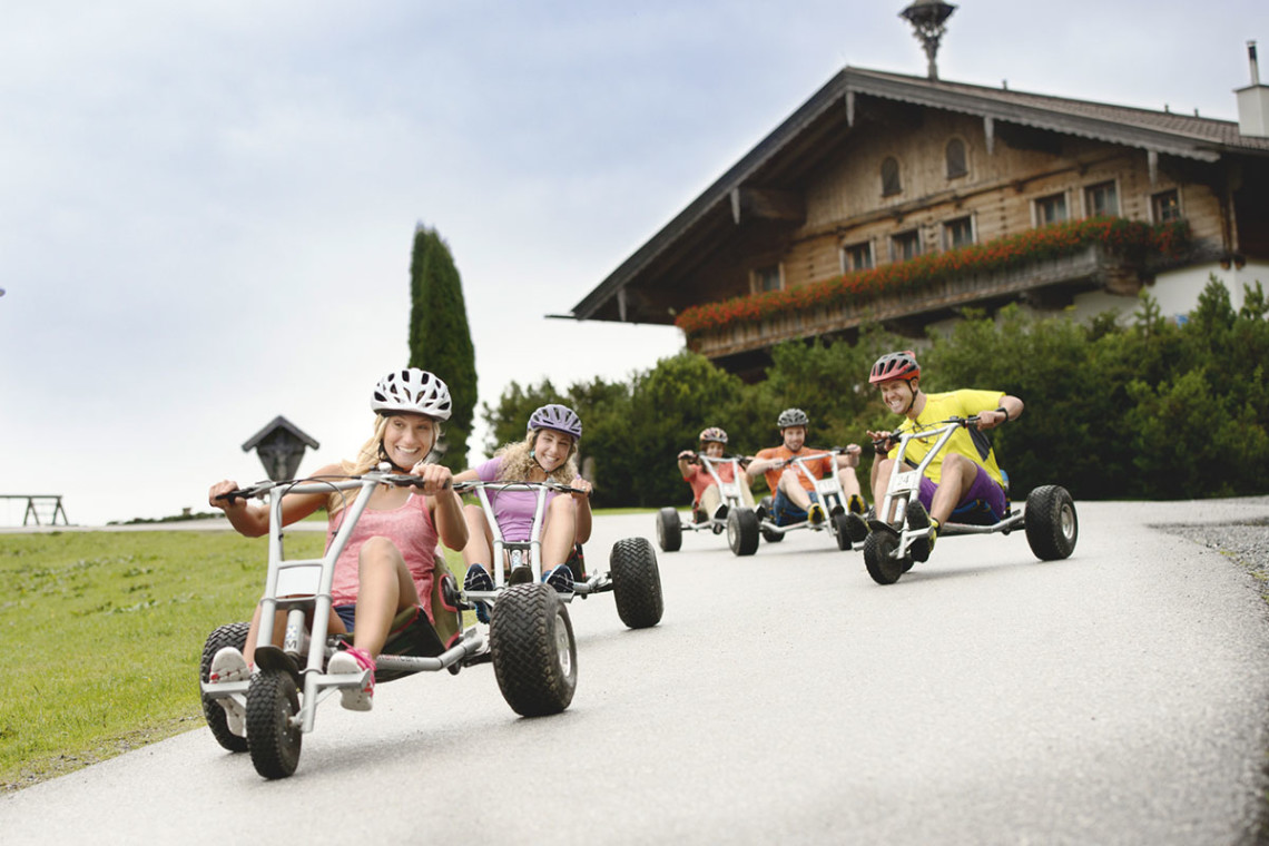 Sommer in der Region, Sommerurlaub in Flachau, Ferienwohnung im Haus Maier, Salzburger Land - Mountainkart fahren in Flachau